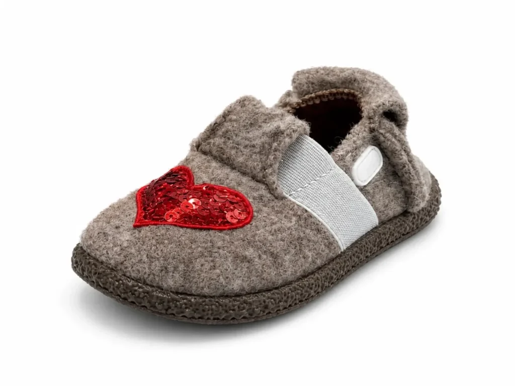 Children&Amp;Apos;S Soft Soled Wool Indoor Shoes