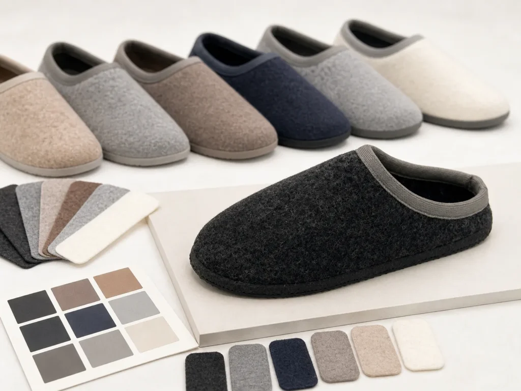 Color Options For Indoor Slipper Odm Services