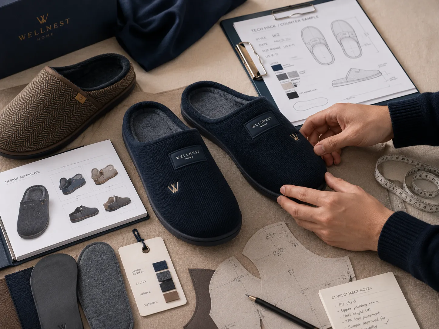 Counter Sample For Indoor Footwear Development