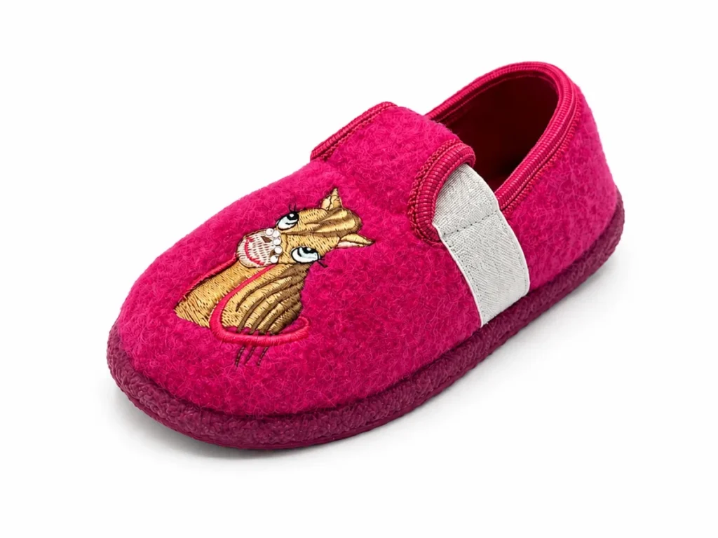 Embroidered Children&Amp;Apos;S Indoor Shoes
