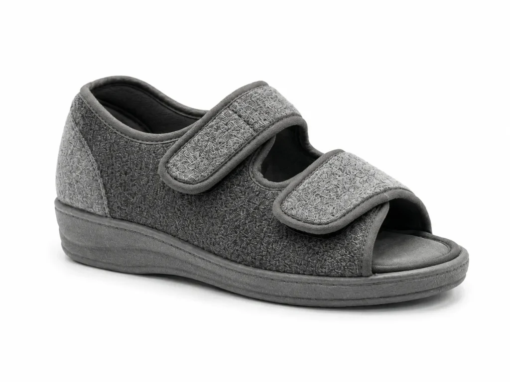 Felt Open Toe Medical Shoes