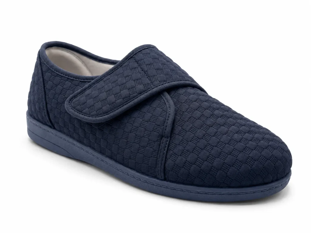 Waffle Cotton Closed Toe Medical Shoes