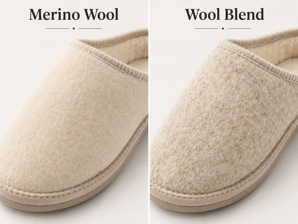 Merino Wool Uppers And Wool Blend Uppers