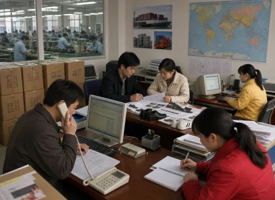 Engaged In Footwear Export Trade In 2008.